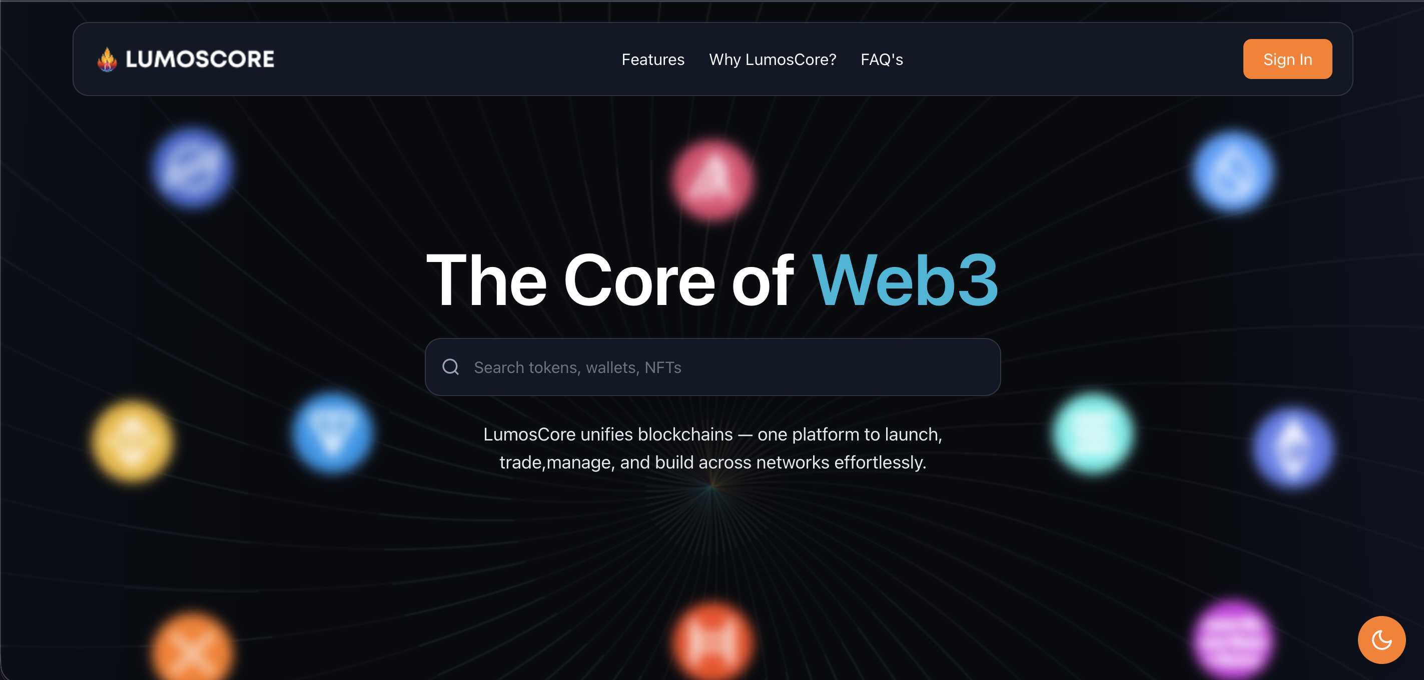 LumosCore | Unified Multi-Chain Web3 Infrastructure
